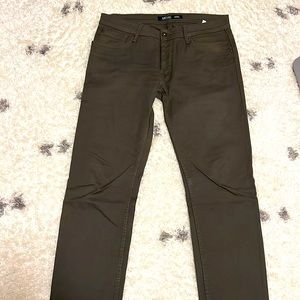Men’s Tiffosi Olive Green Jeans